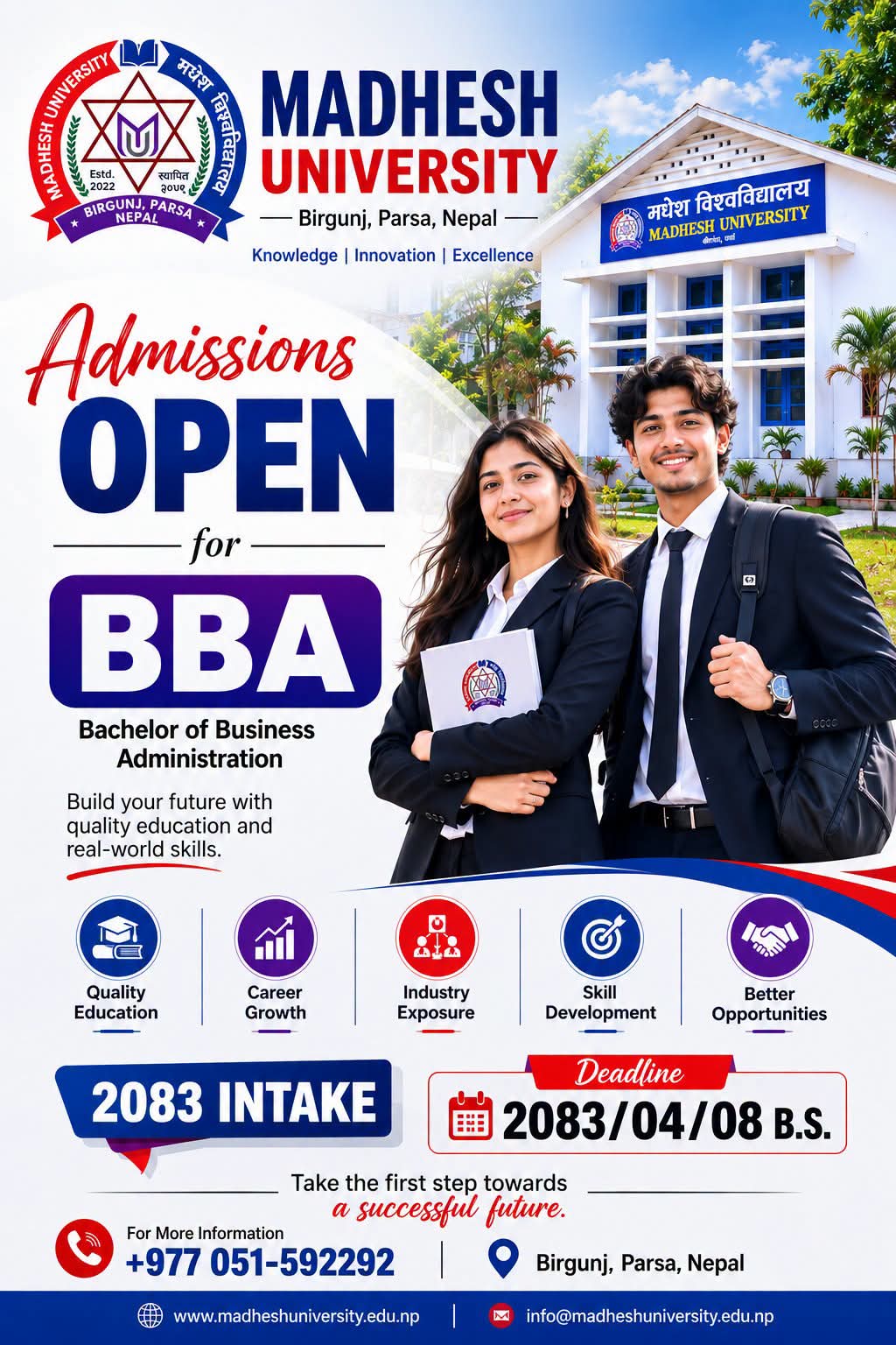 Admission Update | Academic Session 2083/084