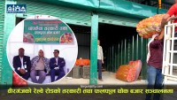 वर्षौँदेखिको अव्यवस्थित घण्टाघर बजार अब छपकैयामा व्यवस्थित रूपले सञ्चालन हुने