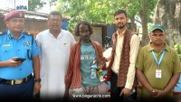 बारा नौतन चोकबाट मानसिक रूपमा कमजोर पुरुषको मानव सेवा आश्रमद्वारा उद्धार