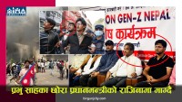 प्रभु साहका छोराको नेतृत्वमा सिंहदरबार क्षेत्रमा लगातार हुलदंगा, जेन–जी आन्दोलनका हिंसात्मक गतिविधिमा संलग्न (भिडियाे सहित)