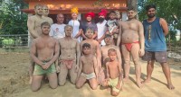 राधेमाईमा कुस्ती अखाडाको निरीक्षण, असोजभित्रै भौतिक संरचना निर्माण गर्ने प्रतिबद्धता