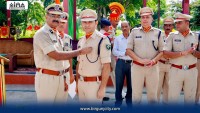 ८०औँ स्वतन्त्रता दिवसमा इन्स्पेक्टर मनोजकुमार शर्मा ‘डीजी डिस्क’बाट सम्मानित