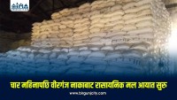 चार महिनापछि वीरगंज नाकाबाट रासायनिक मल आयात सुरु, पहिलो दिन ३ हजार ७५० मेट्रिक टन डिएपी भित्रियो