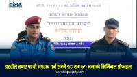 अपराध नियन्त्रणका लागि काठमाडौं प्रहरीद्वारा १,८७१ जनाको ‘क्रिमिनल प्रोफाइलिङ’ तयार