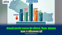 नेपालको इन्टरनेट बजारमा तीव्र प्रतिस्पर्धा, फिक्स्ड ब्रोडब्यान्ड ग्राहक ५१ प्रतिशतभन्दा बढी