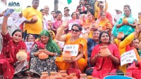 वीरगन्जमा खानेपानीको चरम संकट, जनमत पार्टीको 'जल सत्याग्रह' सुरु