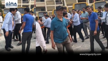 पाँच प्राध्यापक निष्कासनको विरोधमा हरिखेतान क्याम्पसमा प्रदर्शन, क्याम्पस प्रमुख किशोरी रायमाथि कालोमोसो