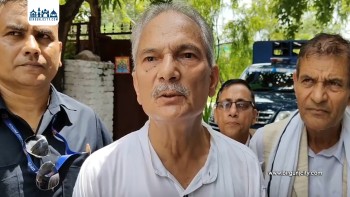 रविसँग कारागारमा भेट गरे बाबुराम भट्टराई, भने– ‘पञ्चायतकालमा पनि यस्तो हुँदैनथ्यो’