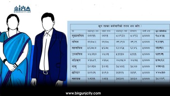 कुन तहका कर्मचारीको तलब कति
