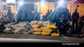 चार मोटरसाईकलसहित नौ लाखको धानको बीउ बरामद