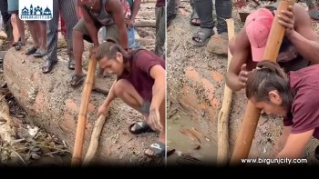 शवबाट कानको मुन्द्रा निकाल्ने युवा समातिए