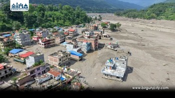 रसुवा बाढी : पर्साका दुई जना परिवारको सम्पर्कमा आए