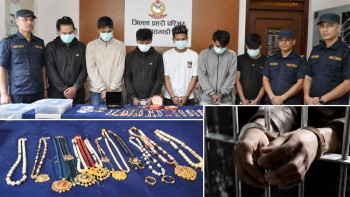 चोरीको सामान खरिद गरेको आरोपमा सुन पसल सञ्चालक पनि पक्राउ