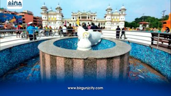 जानकी मन्दिरको फाउन्टेन बिग्रिएर अलपत्र, मर्मतमा छैन चासो