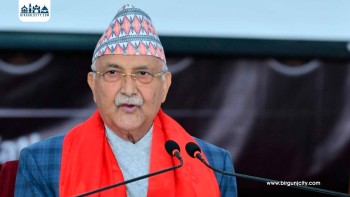 प्रधानमन्त्री ओलीको चेतावनी : एमाले एकढिक्का, टुक्र्याउन नसकिने