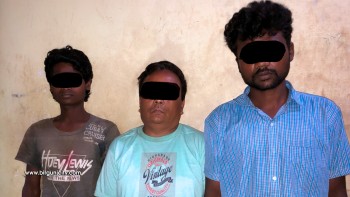 पर्सामा लागुऔषध गाँजा सहित तीन जना पक्राउ