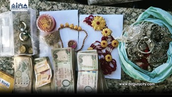 वीरगंजमा चोरीका सुनचाँदीका गरगहनासहित चार जना पक्राउ