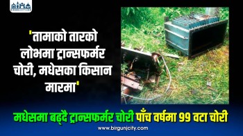 तामाको तारको लोभमा मधेसमा ९९ ट्रान्सफर्मर चोरी, मधेसका किसान मारमा