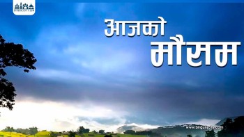 देशभर आंशिकदेखि साधारणतया बदली, केही स्थानमा भारी वर्षाको सम्भावना