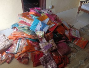 सीमाबाट १५ लाख ५६ हजारको अवैध सामान बरामद