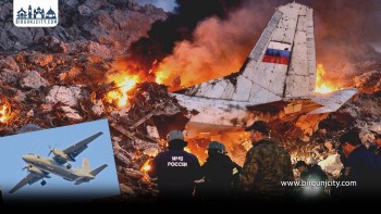 क्रिमियामा रूसी सैन्य विमान दुर्घटनाग्रस्त, चालक दलसहित २९ जनाको मृत्यु