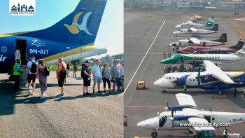 इरान अमेरिका युद्धका कारण महँगियाे भाडा, सिमरा–काठमाडौं हवाई रुटमा ६५ प्रतिशत यात्रु घटे,