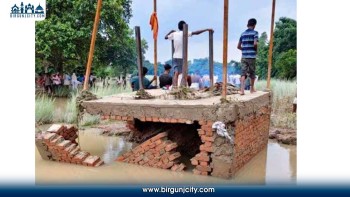 पहिलो वर्षामै बग्यो श्मशानघाट, असारे विकासको गुणस्तरमाथि स्थानीयको प्रश्न