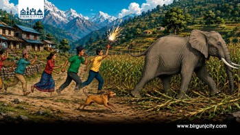 मानव–वन्यजन्तु द्वन्द्वको गम्भीरता : बाँदर आतंकदेखि ग्रामीण विस्थापनसम्म