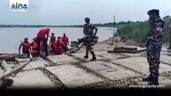 कुशीनगरस्थित नारायणी नदीमा १३ अज्ञात शव फेला