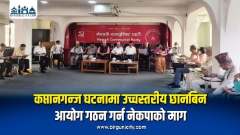 तराई–मधेश घटनाको उच्चस्तरीय छानबिन आयोग गठन गर्न नेकपाको माग