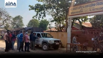 धनुषाको लालगढमा सशस्त्र प्रहरी निरीक्षक घुससहित पक्राउ