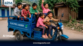 पार्किङ गरिएको ई–लोडर अचानक स्टार्ट हुँदा बारामा ६ वर्षीया बालिकाको मृत्यु