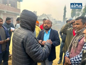 रास्वपा बारा ३ का उम्मेदवार इन्जिनियर अरविन्द साहद्वारा विश्वम्भरपुरमा घरदैलो कार्यक्रम सम्पन्न