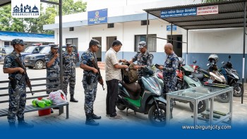 वीरगंज भन्सार नाकामा भारतीय नम्बर प्लेटका इभी मोटरसाइकल धमाधम नियन्त्रणमा, २२ भन्दा बढी सवारी जफत