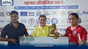 धरानलाई ७–१ ले हराउँदै नेपाल पुलिस क्लब जीतपुरसिमरा महिला फुटबल प्रतियोगिताको सेमिफाइनलमा