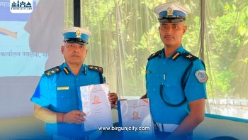 मधेसमा ट्राफिक व्यवस्थापन सुधार्न आठ जिल्लाका प्रमुखसँग कार्यसम्पादन सम्झौता