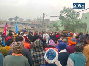 रास्वपा पर्सा–१ का उम्मेदवार हरि पन्तद्वारा वडा नं. १८ मा घरदैलो अभियान समपन्न