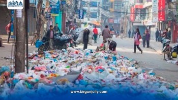जनकपुरमा जताततै फोहर, धार्मिक सहरको सौन्दर्यमा असर