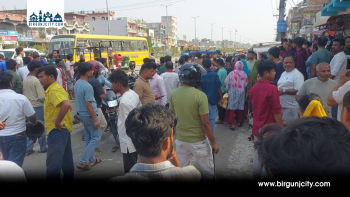 जीतपुर बजारमा फुटपाथ खाली गराउने अभियानका क्रममा झडप, अवस्था केही समय तनावग्रस्त
