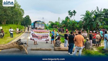 कालापानी आन्दोलनका कारण बीपी राजमार्ग अवरुद्ध