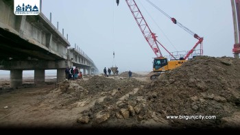 कमला नदी पुलको पुनःनिर्माण कार्य तीव्र, असार मसान्तसम्म सञ्चालनमा ल्याउने लक्ष्य