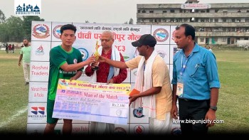 निजगढ फूटबल क्लब परवानीपुर गोल्डकपको फाइनलमा प्रवेश