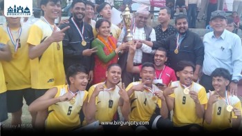 नगर कप भलिबल : महिलातर्फ हेटौंडा–५ र पुरुषतर्फ हेटौंडा–१९ च्याम्पियन