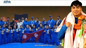 एसियन गेम्सका पदक विजेता खेलाडी र प्रशिक्षकलाई सरकारले दियो पुरस्कार