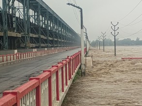 खतरा तह पार गरेपछि सप्तकोशीका ४३ ढोका खोलिए
