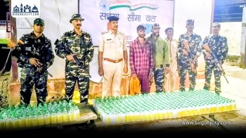 बारासँग जोडिएको सीमामा मदिरा र गोरु तस्करी प्रयास विफल, दुई जना पक्राउ