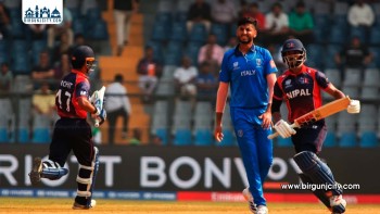 इटालीसँग १० विकेटले पराजित, टी–२० विश्वकपमा नेपालको कमजोर प्रदर्शन