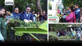 जनज्योति सामुदायिक वन उपभोक्ता समूहद्वारा प्राङ्गारिक कम्पोस्ट मल उत्पादन शुरू