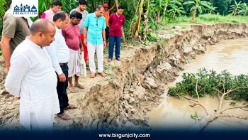 रौतहटकाे दुर्गाभगवती–५ बडहर्वामा नदी कटानले बढायो जोखिम