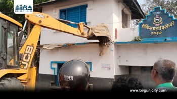 धनुषामा अतिक्रमण हटाउने अभियान तीव्र, स्थानीय तहहरू सक्रिय